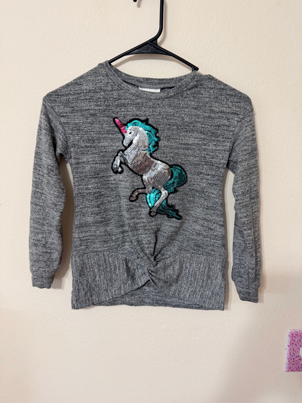 Flapdoodles unicorn shirt size 7